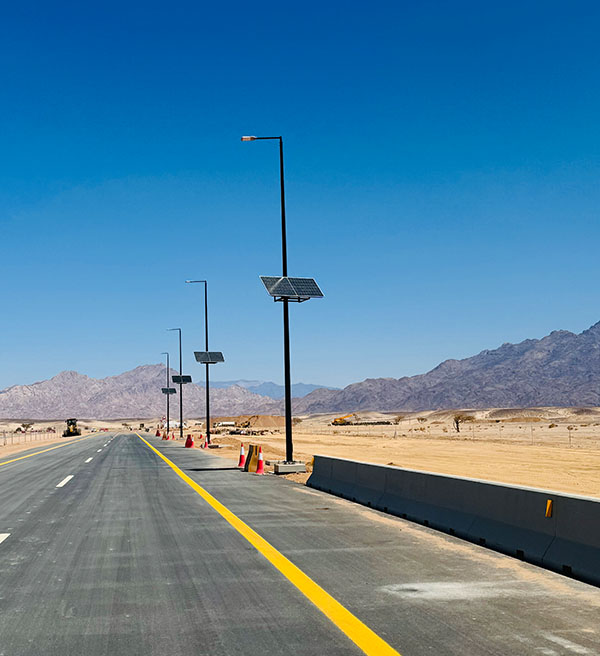 Connected smart city infrastructure with energy-efficient lighting